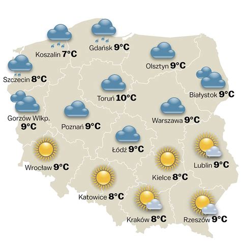 Pogoda Na Weekend I Listopada R Czekaj Nas Pochmurne Dni