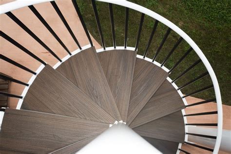 The Devon Composite Deck Spiral Stairs Paragon Stairs Spiral