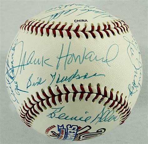 1969 Washington Senators Team-Signed Baseball Signed by (20) with Frank ...