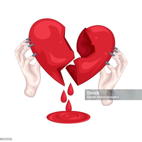 Broken Heart Stock Illustration Download Image Now Affectionate Bandage Betrayal Istock