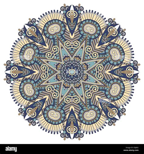 Mandala C Rculo Espiritual Decorativos S Mbolo Indio De Lotus Flow