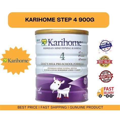 KARIHOME FORMULA GOAT MILK NO1 KARIHOME STEP 4 900G Shopee Malaysia