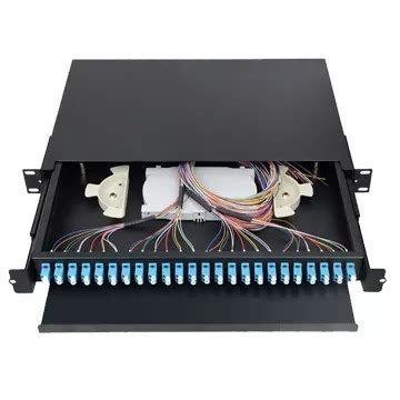 Inch U Port Rack Sliding Drawer Type Fiber Optic Patch Panel