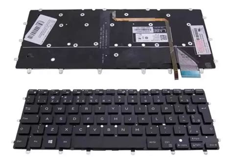 Teclado Notebook Dell Inspiron 7568 2 In 1 Retroiluminado Br