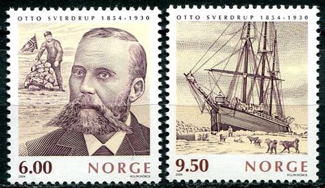 2004 Mino 1502 1503 Norway Otto Sverdrup 1854 1930 Polar