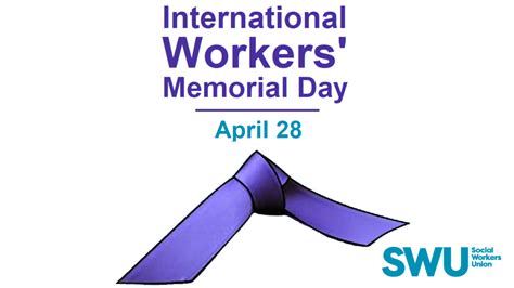 International Workers Memorial Day 2023 SWU Social Workers Union