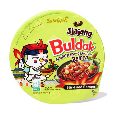 Samyang Buldak Jjajang Hot Chicken Ramen Big Bowl Bokksu Market