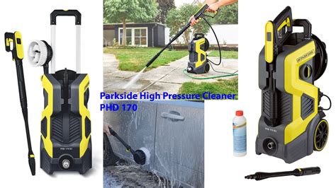 Parkside High Pressure Cleaner PHD 170 B2 TESTING YouTube