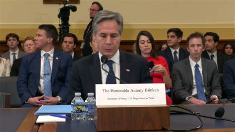 Dvids Video Secretary Of State Antony J Blinken Testifies Before The House Committee On