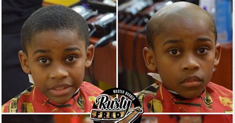 Barber Gives Misbehaving Kids Old Man Haircuts