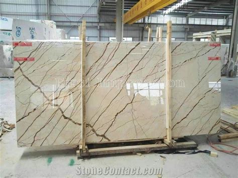 New Polished Sofitel Gold Marble Slabs Tiles Turkey Beige Marble Rich