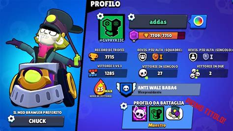 Finalmente Sblocco Il Mio Primo Titolo Brawl Stars Youtube