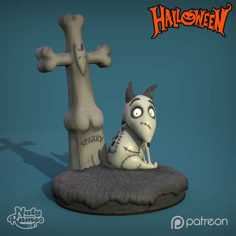 ArtStation - SPARKY- FRANKENWEENIE