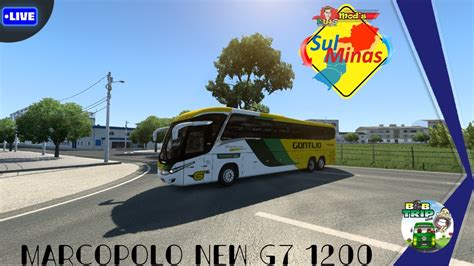 ETS2 1 47 MAPA SUL MINAS BETA TESTER MARCOPOLO NEW G7 1200 DONWLOAD