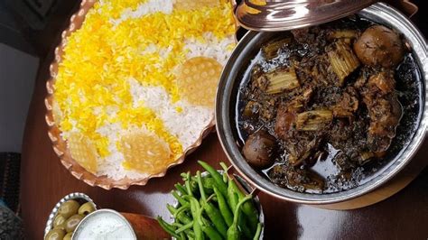 طرز تهیه خورشت کرفس مجلسی و خوشمزه با گوشت و مرغ به سبک رستورانی