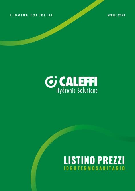 Caleffi Listino Catalogo