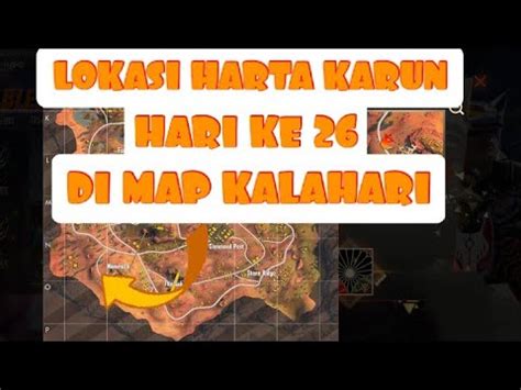 Letak Lokasi Harta Karun Elite Pass Season Hari Ke Free Fire