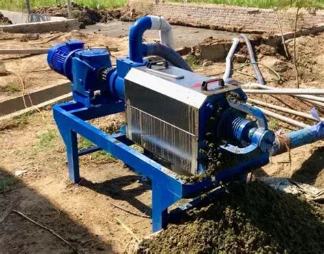 Cow Dung Dewatering System Silage Packing Machine India