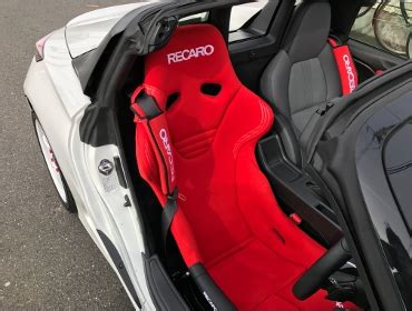 RECAROレカロシート HONDA S660にレカロ TS GS シートヒーター付き RED 装着