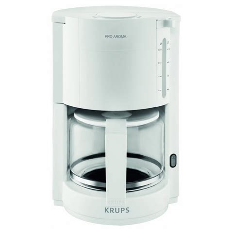 Krups F30901 Drip Coffee Maker 10cups White Coffee Maker