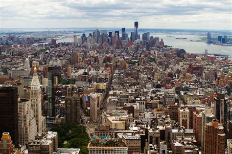 Rooftop view of New York City. | Stock image | Colourbox