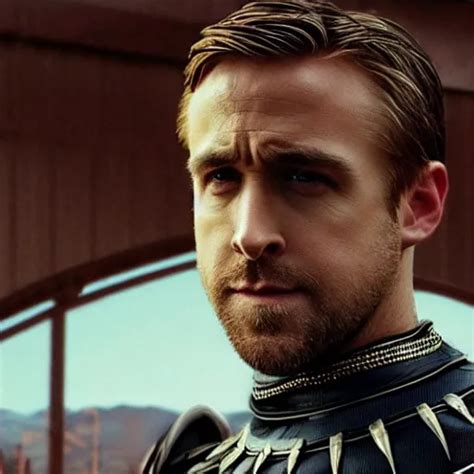 Gosling As Superhero Black Panther Superhero K Stable Diffusion