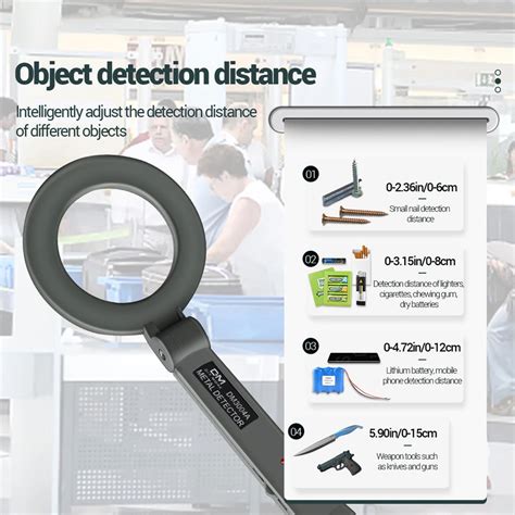 Dm3004a Metal Detector Security Scanner Handheld Detector De Metales Metall Detector Highly