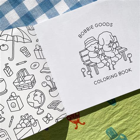 Spring Summer Coloring Book Bobbie Goods