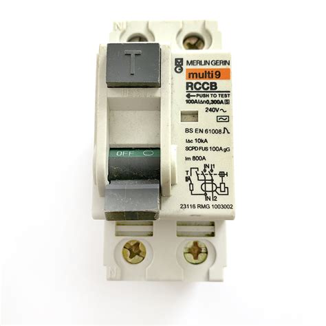 Residual Current Devices Merlin Gerin Multi9 23116 RMG1003002 100A 100