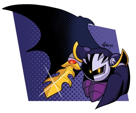 Meta Knight Redraw By Chris Star Fer On Deviantart