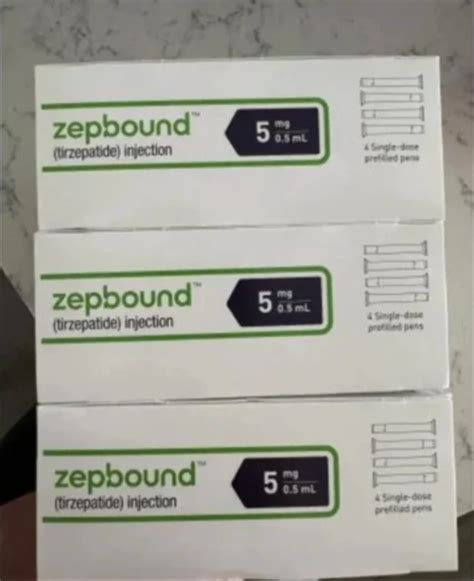 Eli Lilly Zepbound Tirzepatide Injection Mg At Rs Box