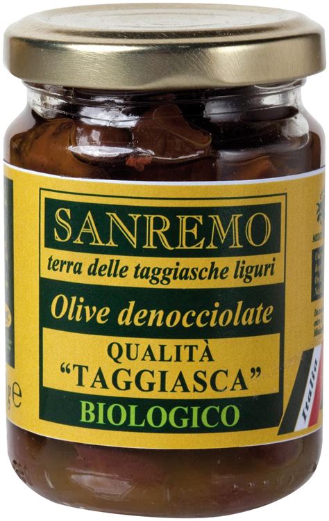 Olive Taggiasche Denocciolate In Olio Extravergine Sanremo Agricoltura