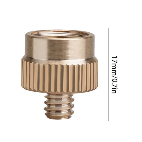 Flat Gas Tank Adapter Copper Propane Gas Tank Adapter 14 Thread For