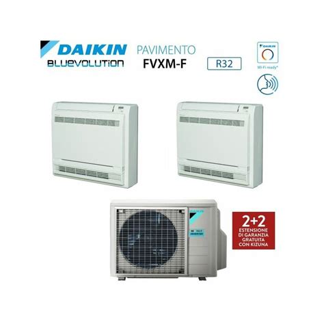 Daikin Climatizzatore Condizionatore Bluevolution A Pavimento Dual