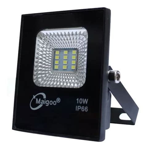 Reflector Led 10w Luz Blanca Fria Paquete Mayoreo 10 Piezas En Venta En