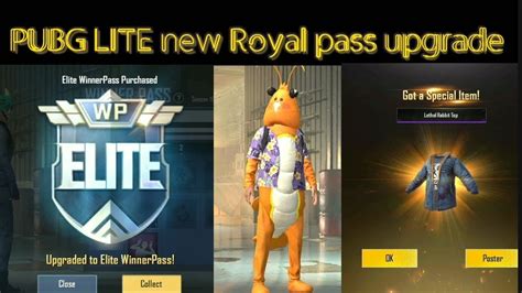 PUBG LITE New Season 16 Winner Pass Upgrade GHOSTGAMER YouTube