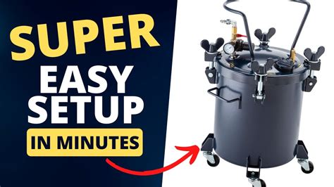 Super Easy Set Up Pressure Pot For Resin Casting YouTube