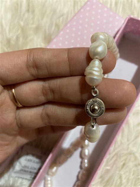 Teng Yue Pearl Necklace On Carousell