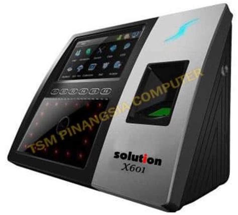 Promo Solution X601 Mesin Absensi Fingerprint Mesin Absensi Sidik