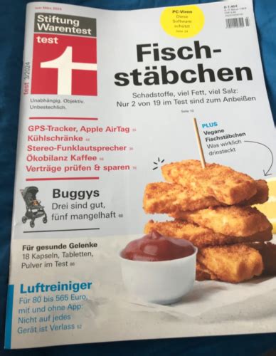 Test Von Stiftung Warentest Aktuelle Ausgabe Nr 3 März 2024 Ebay