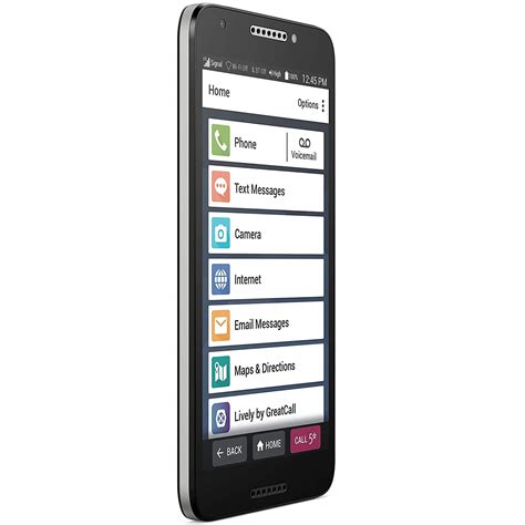 Jitterbug Smart2 No-Contract Easy-to-Use 5.5” Smartphone for Seniors by ...