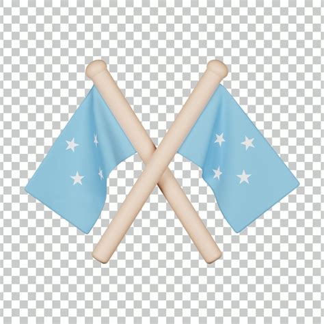 Premium Psd Federated States Of Micronesia Flag D Icon