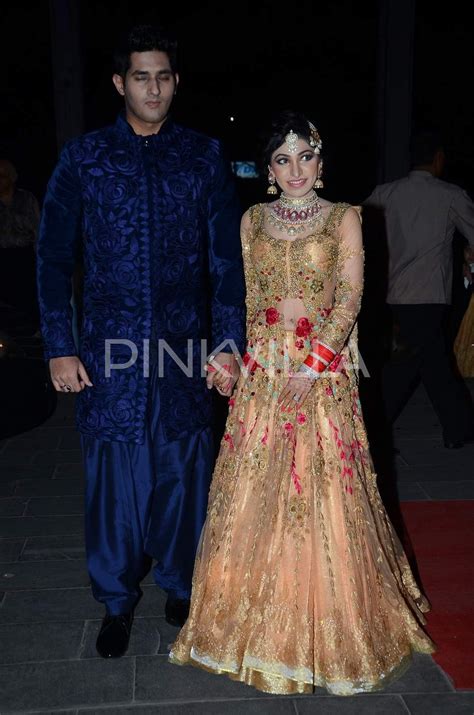 Newly Weds Tulsi Kumar And Hitesh At Their Wedding Reception Indian