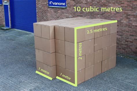 How Much Is Cubic Metres Vanone International Mover