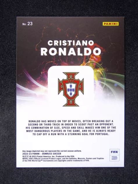 Panini Donruss Fifa Cristiano Ronaldo Portugal Night Moves