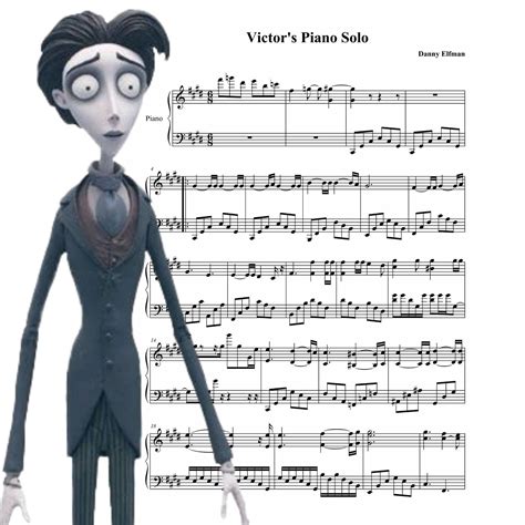 Corpse Bride Victor S Piano Solo Artofit