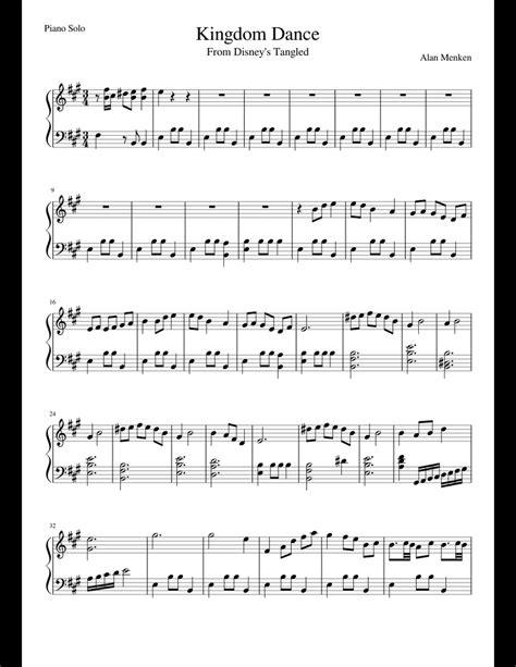 Kingdom Dance sheet music for Piano download free in PDF or MIDI