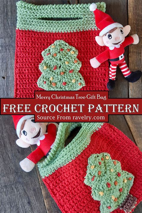 Crochet Gift Bag Patterns For Small Gifts Diyscraftsy