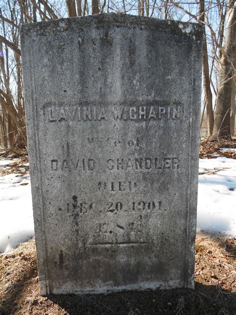 Lavinia Wright Chapin Chandler 1817 1901 Find A Grave Memorial