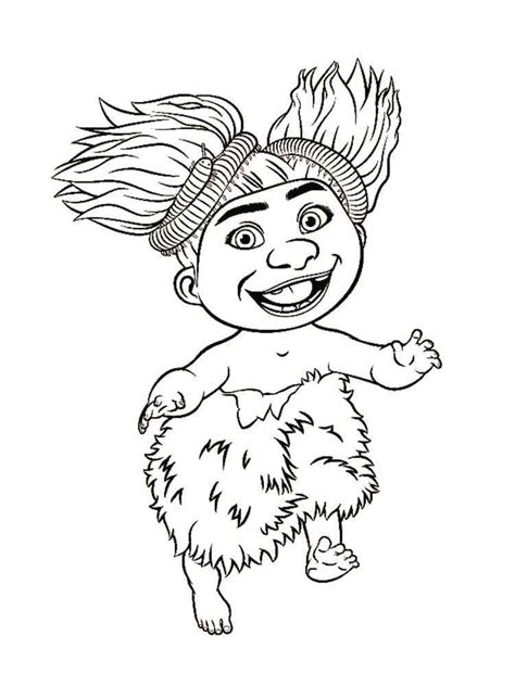 The Croods coloring pages